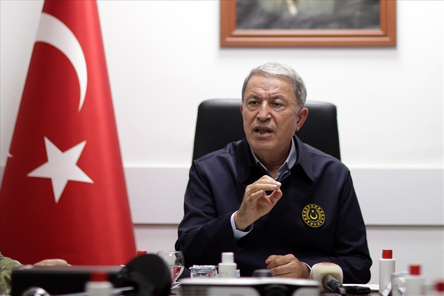 Millî Savunma Bakanı Hulusi Akar: Hudutta Her Zamankinden Çok Daha Yoğun Şekilde Tedbir Alındığını Herkesin Bilmesi Lazım